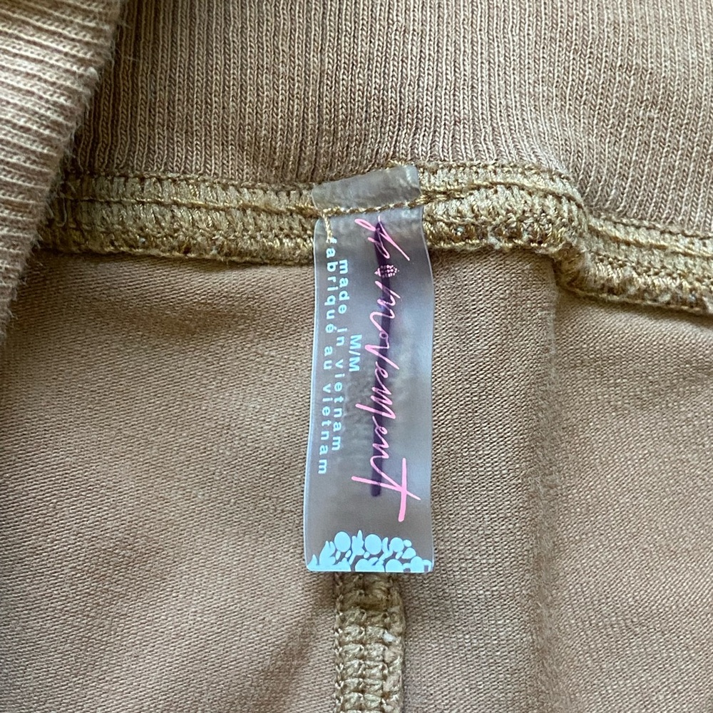 Free People Cotton Short Medium Camel - Picture 4 of 9